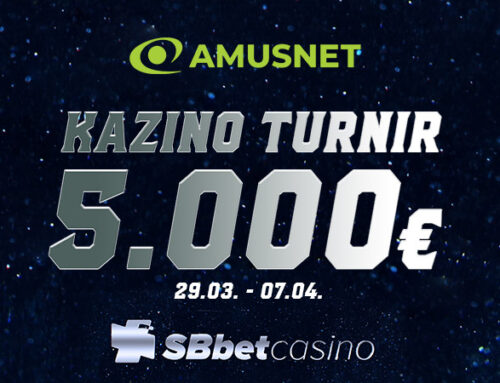 AMUSNET KAZINO TURNIR – 5.000€
