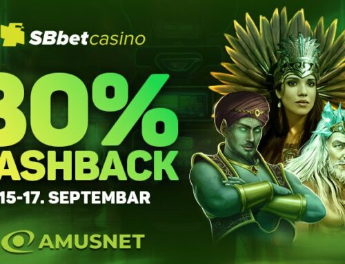 AMUSNET 30% CASHBACK