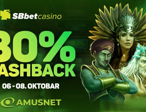 AMUSNET 30% CASHBACK