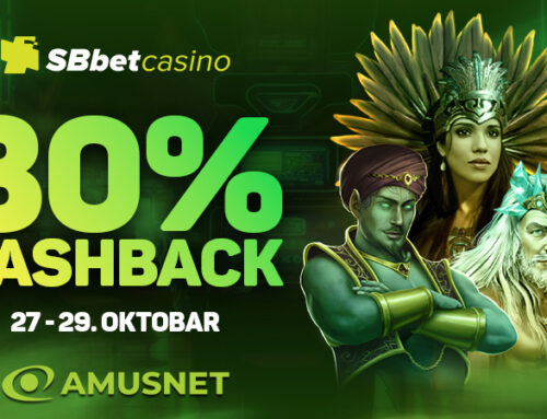 AMUSNET 30% CASHBACK