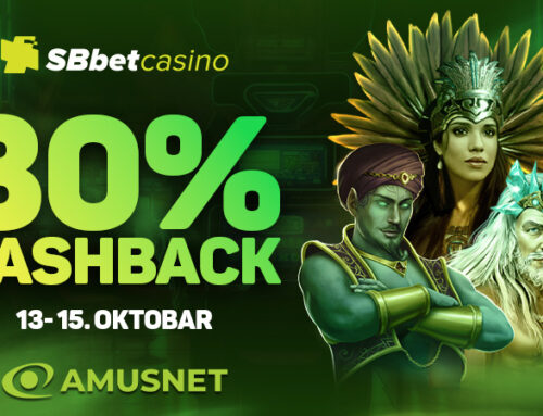 AMUSNET 30% CASHBACK