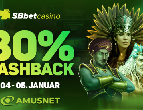 AMUSNET 30% CASHBACK