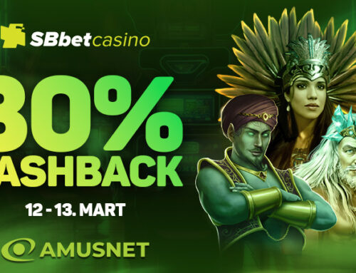 AMUSNET 30% CASHBACK