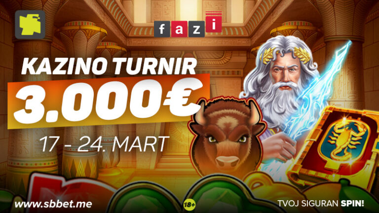 FAZI KAZINO TURNIR – 3.000€