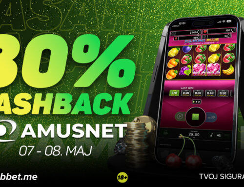 AMUSNET 30% CASHBACK