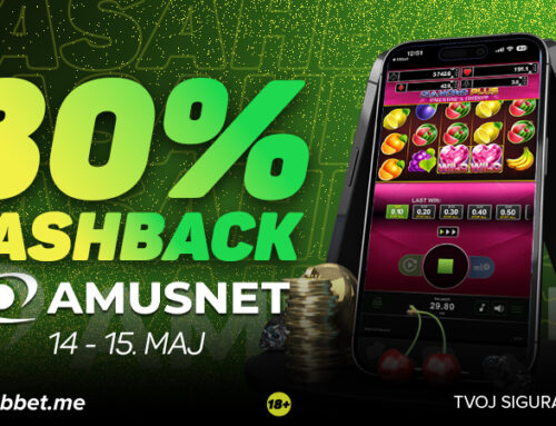 AMUSNET 30% CASHBACK
