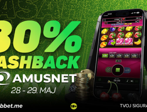 AMUSNET 30% CASHBACK
