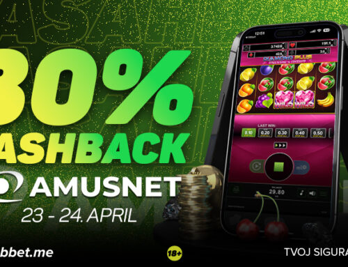 AMUSNET 30% CASHBACK