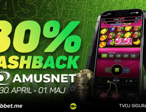 AMUSNET 30% CASHBACK