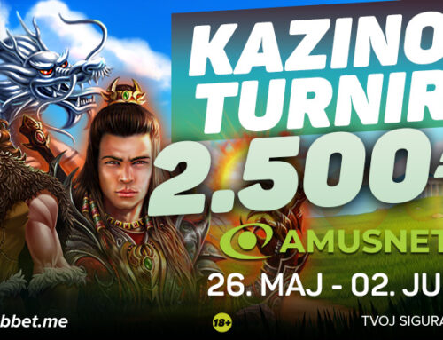 AMUSNET KAZINO TURNIR – 2.500€