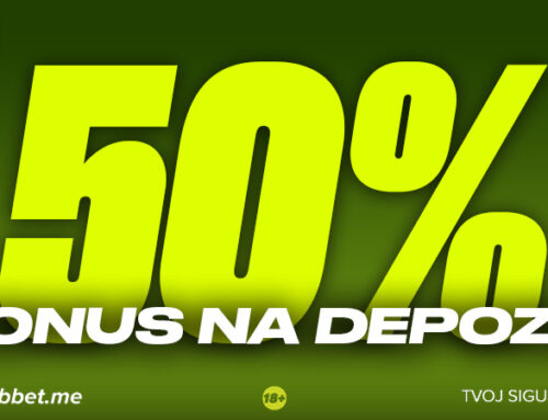50% BONUS NA DEPOZIT!