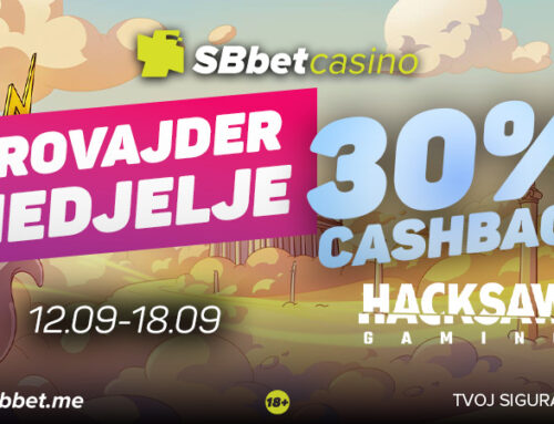 Provajder nedjelje – CASHBACK 30%!