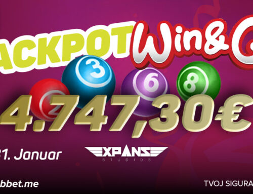 OSVOJEN WIN&GO JACKPOT 4.747,30€