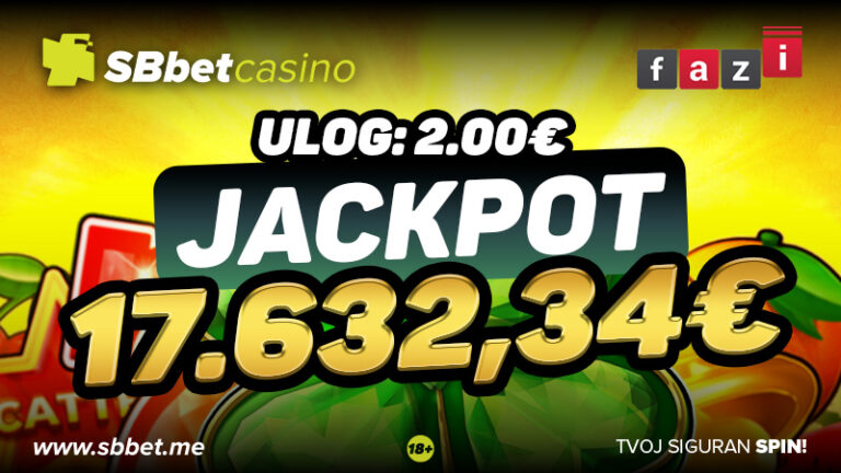 OSVOJEN FAZI JACKPOT 17.632€