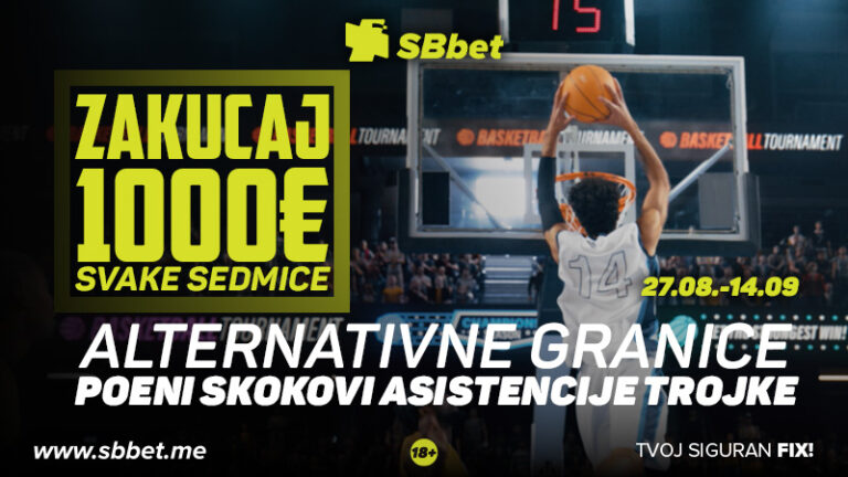 ZAKUCAJ 1000 EURA SVAKE SEDMICE!