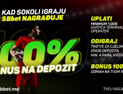 100% BONUS NA UPLATU – SPORT