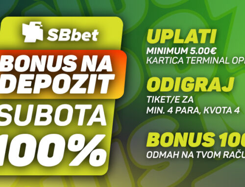 100% BONUS NA DEPOZIT – SPORT