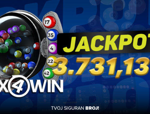 SIX4WIN JACKPOT DONIO IGRAČU 3.731€