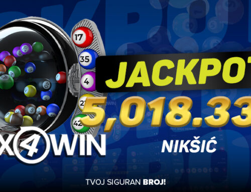U NIKŠIĆU IZVUČEN JACKPOT 5,018€