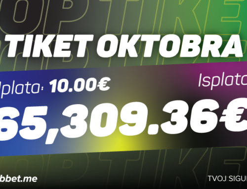 TIKET MJESECA – IGRAČ OSVOJIO 65,309€!