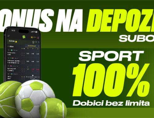 100% BONUS NA DEPOZIT – SPORT