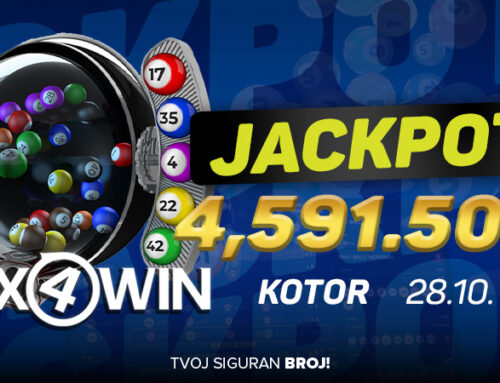 U KOTORU OSVOJEN SIX4WIN JACKPOT!