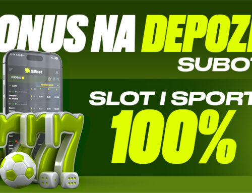 100% BONUS NA DEPOZIT – SLOT I SPORT