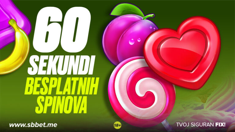 60 SEKUNDI BESPLATNIH SPINOVA