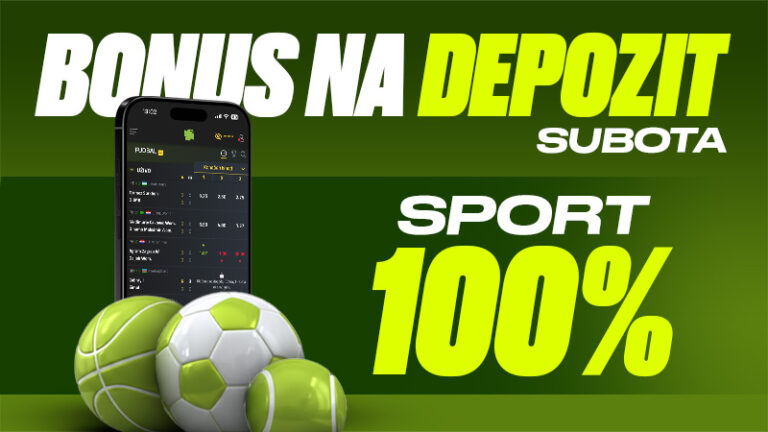 100% BONUS NA DEPOZIT – SPORT