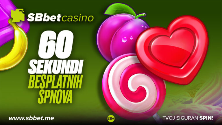 60 SEKUNDI BESPLATNIH SPINOVA