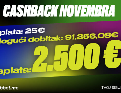 JEDAN GOL NEDOSTAJAO IGRAČU ZA DOBITAK OD 91.256€