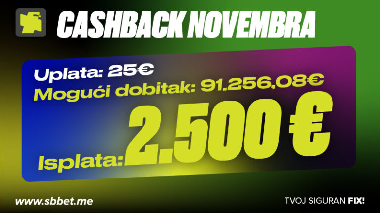 JEDAN GOL NEDOSTAJAO IGRAČU ZA DOBITAK OD 91.256€