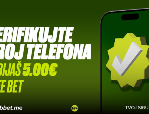 ČASTIMO TE 5€ ZA VERIFIKACIJU BROJA!
