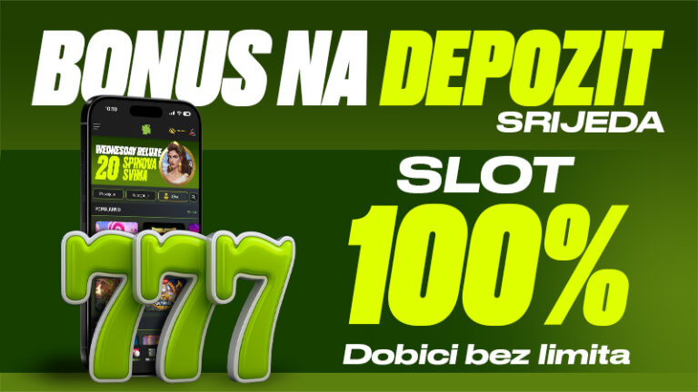 100% BONUS NA DEPOZIT – SLOT